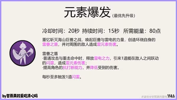 《原神》4.6版北斗養成攻略