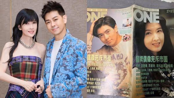 林志穎「隔30年同框」周慧敏！　翻出2物掀回憶殺：依然是女神