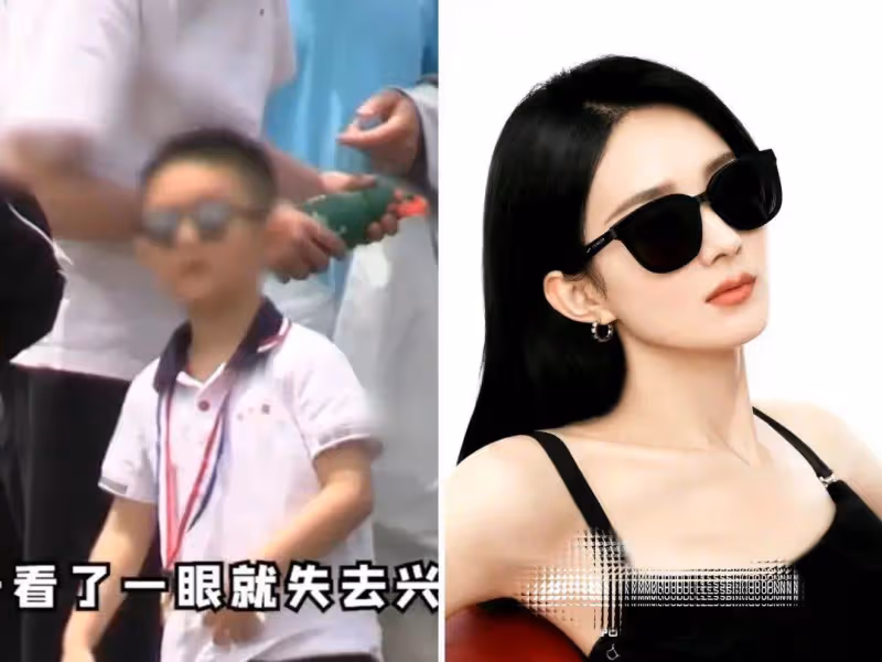 馮紹峰參加親子運動會,兒子正面照曝光,網友:像媽媽趙麗穎