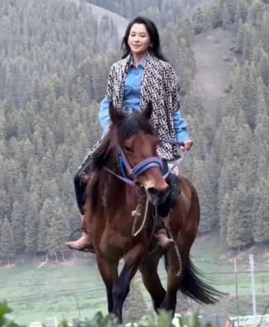 森林北連夜刪除騎馬動態，汪峰公開戀情後，她遭到各種輿論非議
