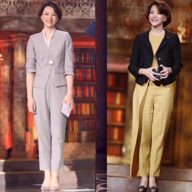 看了詠梅、李若彤,突然就不怕變老了:體態佳、衣得體,美得高級