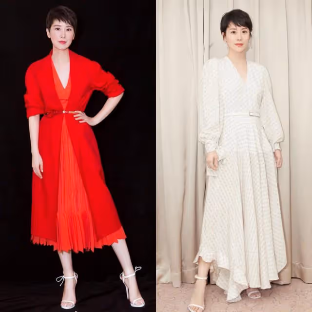 觀察馬伊琍、海清的打扮，我悟了：妝發得體、穿衣簡單，更洋氣