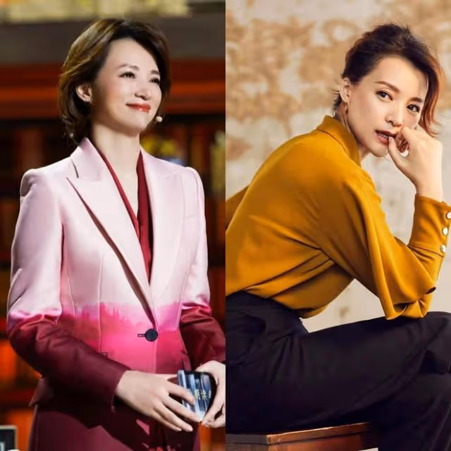 看了周濤和董卿的造型,我發現:中年女人反油膩比扮嫩更氣質