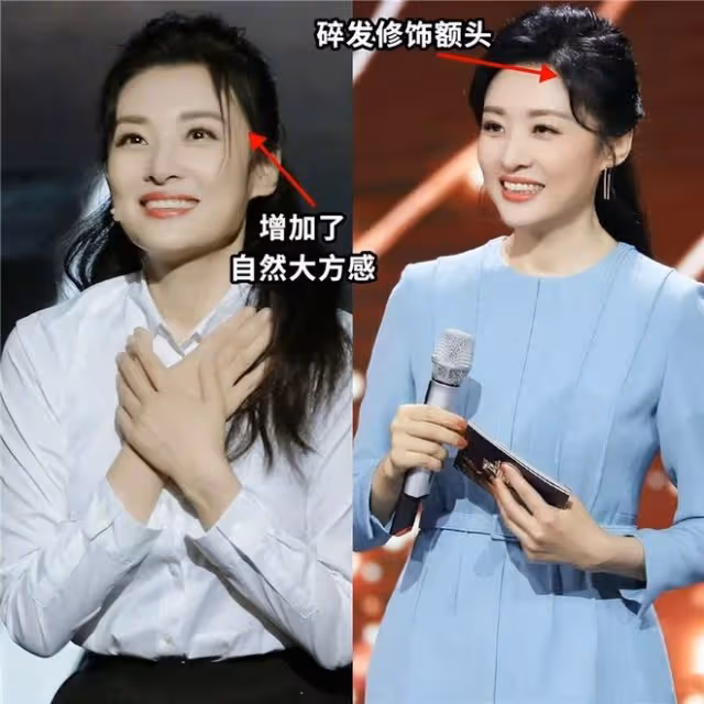 看了周濤和董卿的造型,我發現:中年女人反油膩比扮嫩更氣質