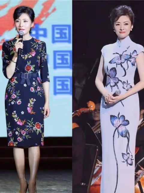 看了周濤和董卿的造型,我發現:中年女人反油膩比扮嫩更氣質