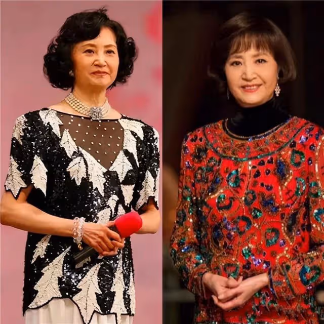 看了黃梅瑩和楊春霞的造型,我發現:穿衣不扮嫩,從容老去才真美