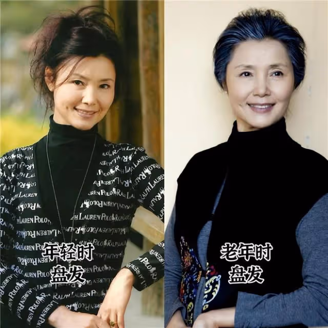 看了69歲姜黎黎的打扮，我悟了：發盤起、色不過三，美得優雅得體