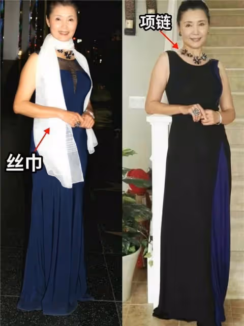 看了69歲姜黎黎的打扮,我悟了:發盤起、色不過三,美得優雅得體