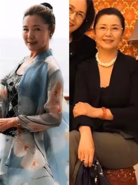 看了69歲姜黎黎的打扮,我悟了:發盤起、色不過三,美得優雅得體