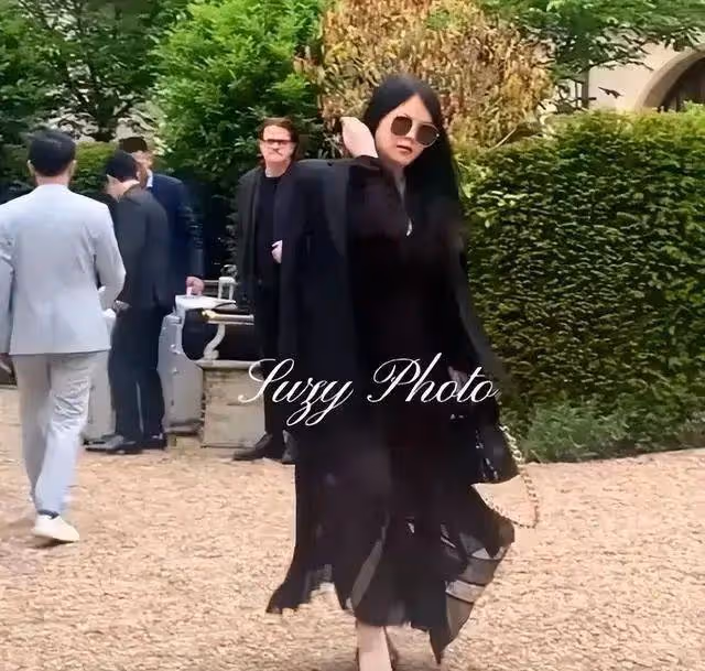 李湘坎城「重裝」亮相,身材發福富態十足!黑色造型也救不了場?