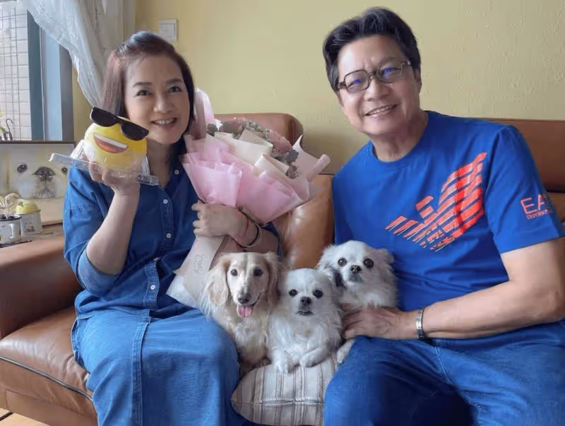 曾演紂王!TVB"御用奸人"慶61歲生日!58歲太太現身美貌曝光