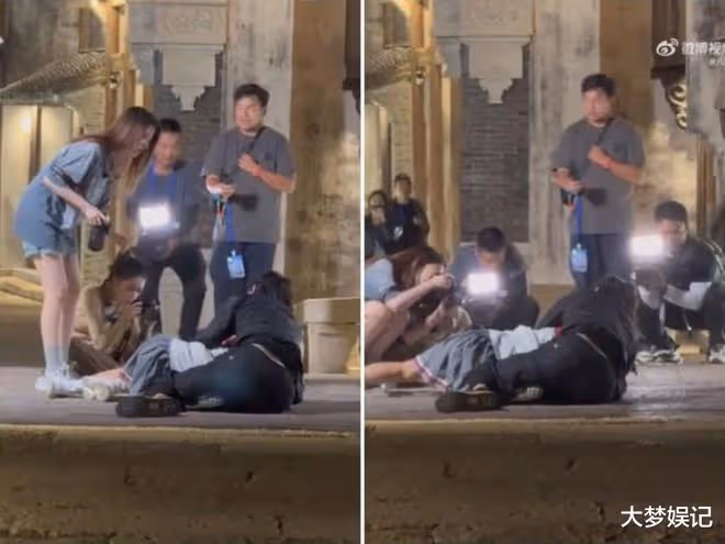 56歲那英錄影「被向佐撞倒摔地」!痛罵節目組冷血,她直播曝現況