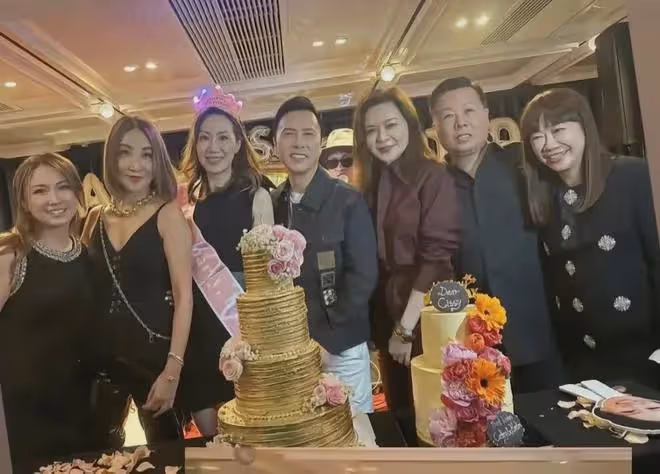61歲關之琳和富婆聚會,戴100w名表穿搭惹爭議,低調復出人氣低!