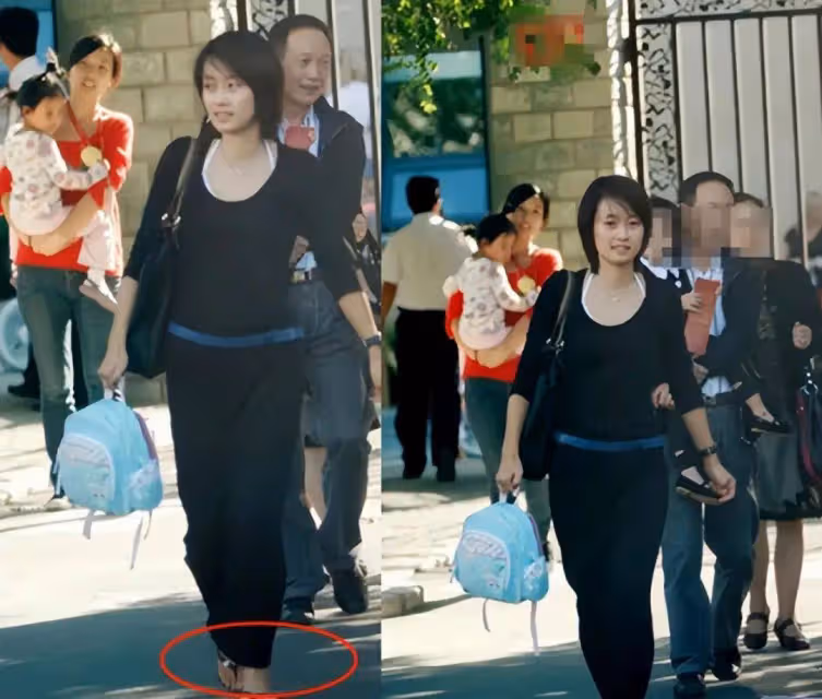 馬伊琍徹底不把自己當明星!穿睡裙踩人字拖接女兒放學太接地氣