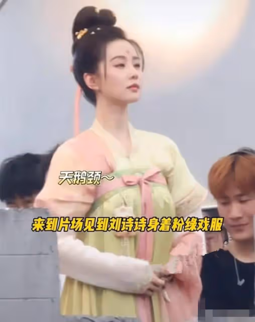 劉詩詩最新古裝來襲，路透曝光網友大呼「沒有靈魂的寡淡木頭」