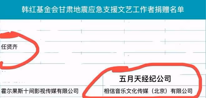 甘肅地震明星捐款明細曝光，肖戰趙麗穎是當紅明星中的一股清流