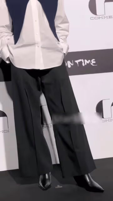 劉愷威老婆李曉峰現身又酷又颯，沒想到楊冪一身黑白配就將之秒殺