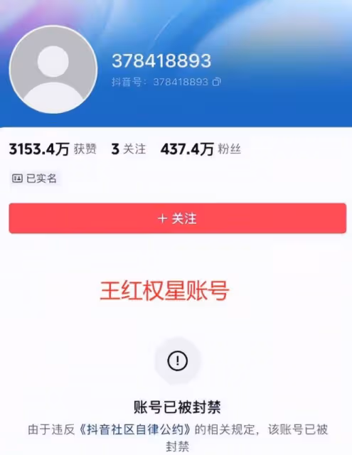 網紅王紅權星、鮑魚家姐帳號被封,知情者曝原因:炫富帶壞風氣