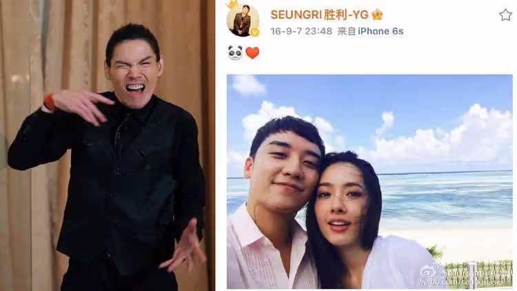 向佐怒嗆勝利「港獨忍無可忍」　網友翻出郭碧婷貼臉歐巴親密照