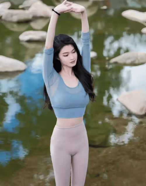 今日焦點：瑜伽服女孩的時尚風采