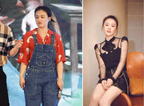 好傢夥,41歲賈玲和53歲魯豫同框,餓瘦和運動瘦的差距一目了然