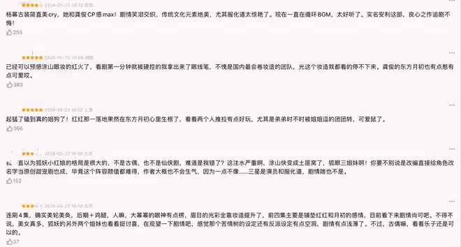 《狐妖小紅娘》首播四集,評價出爐,網友評價褒貶不一