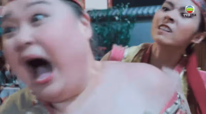 香港版賈玲？TVB前女星體重200斤減掉一半，大曬騎馬照變古代美人？