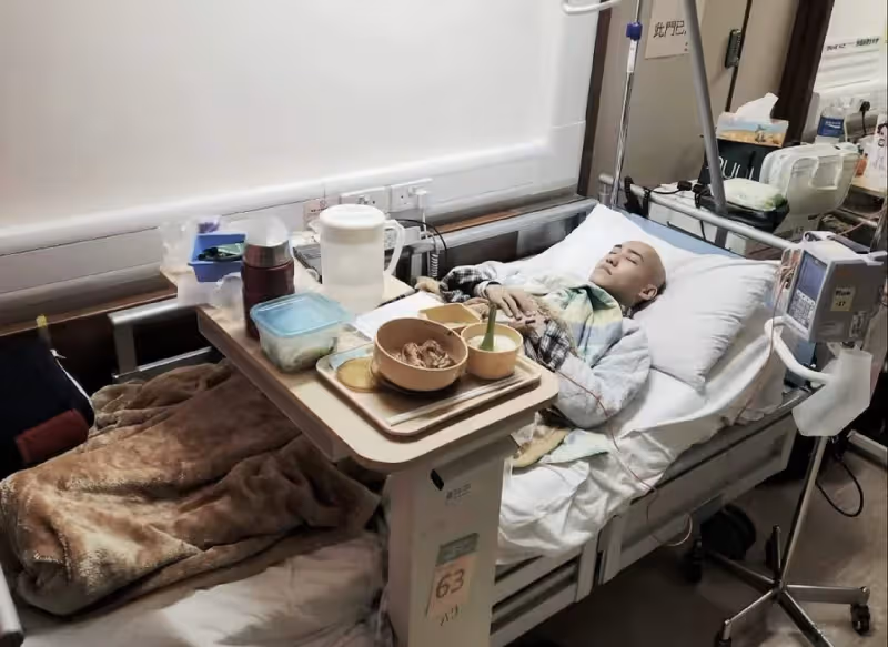 28歲TVB男星不幸患骨癌，化療後病情加重，痛到想去國外安樂死