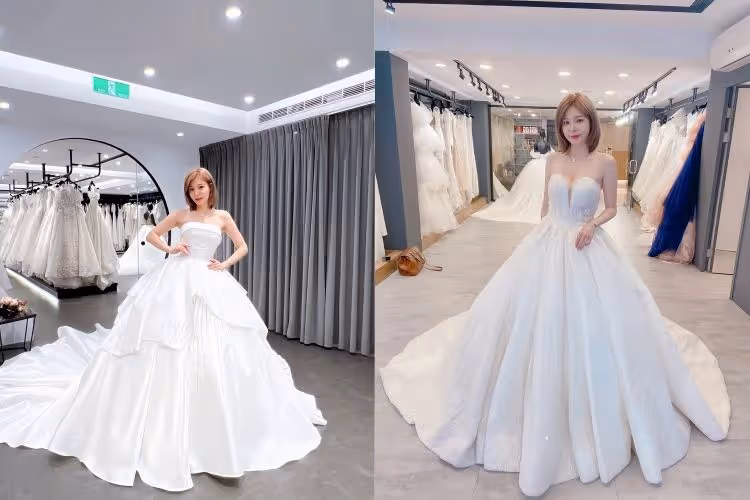 「孟子第七十三代孫女」孟慶而絕美婚紗曝光了　 爆乳纖瘦曲線一覽無遺