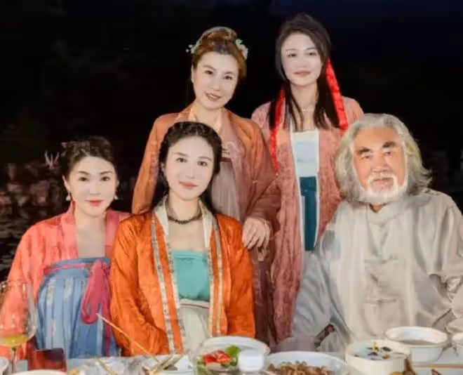 張紀中73歲生日盛宴,杜星霖穿越主題驚喜,老夫少妻恩愛非常