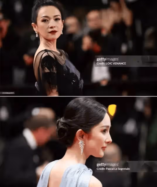 章子怡對比楊冪還是老了,精氣神已不如從前!那股子老娘最美的勁消失了!