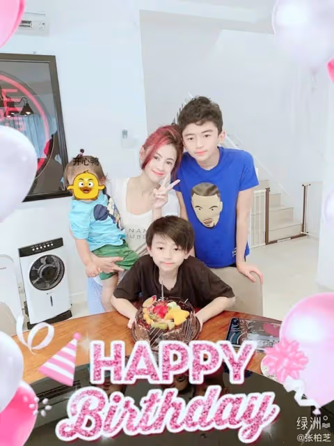 張柏芝生日大量粉絲祝福,年初被傳懷第四胎,已經半年未更新作品