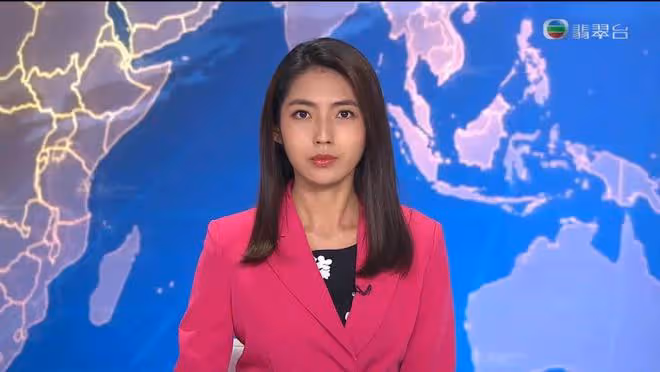 TVB女主播花市採訪被嚇到花容失色?網友:冰霜美人終於失控啦