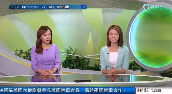 TVB女主播花市採訪被嚇到花容失色?網友:冰霜美人終於失控啦