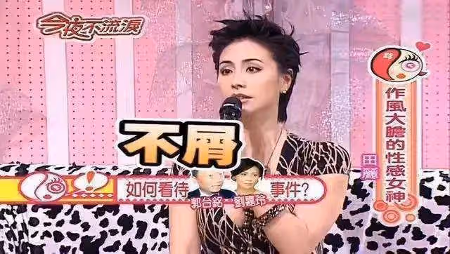 這一次,與「台獨」硬剛的田麗,讓世界刮目相看