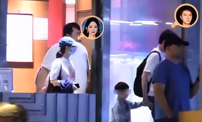 趙麗穎帶兒子逛動物園，罕曬母子合照秀幸福，5歲想想身高優越