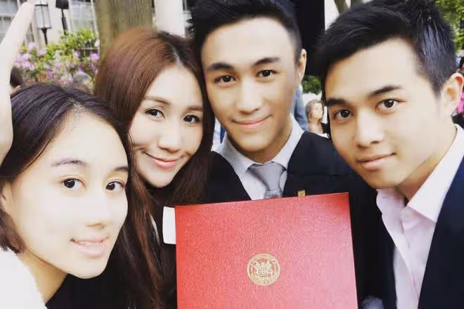 何超盈博士畢業，曬賭王合照告慰父親，家族獎勵超億元