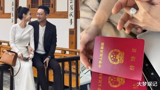 汪小菲官宣二婚！上海領證，緊牽Mandy手套上鴿子蛋放閃