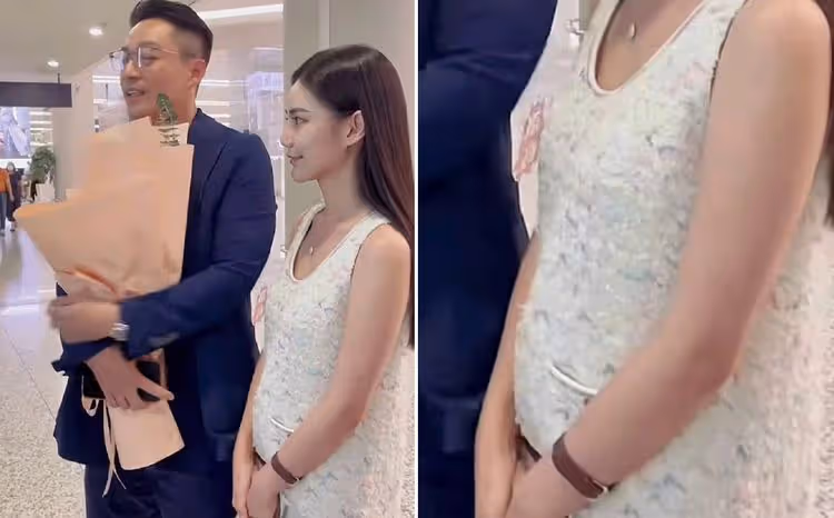 汪小菲新娘小腹微凸疑奉子成婚！前任張穎穎直播吐心聲