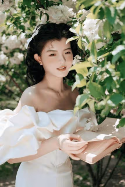 27歲博士港姐大曬熟女風近照!網友直呼花仙子!被曾志偉看重