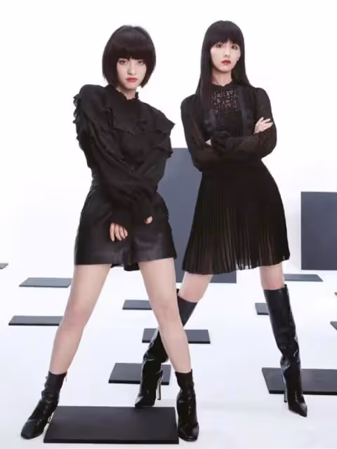 沈月和陳都靈登時尚封面,畫濃妝顛覆往日俏皮風形象,少女變御姐