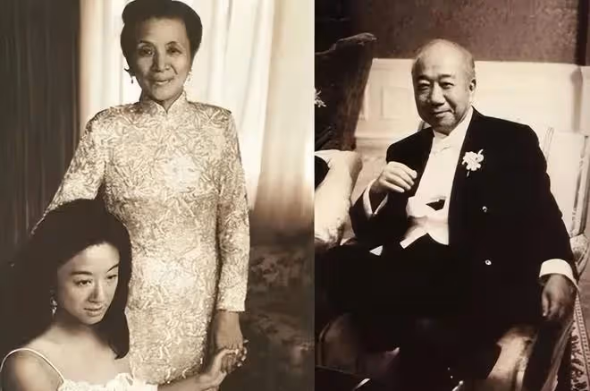 王薇薇年輕時才是真正的名媛,五官精緻身材勻稱飽滿,盡顯優雅