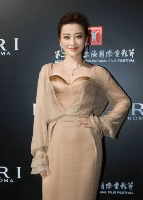 嫁對人的梅婷美到開掛!47歲穿金色禮服裙雍容華貴,把林心如章子怡都秒成陪襯