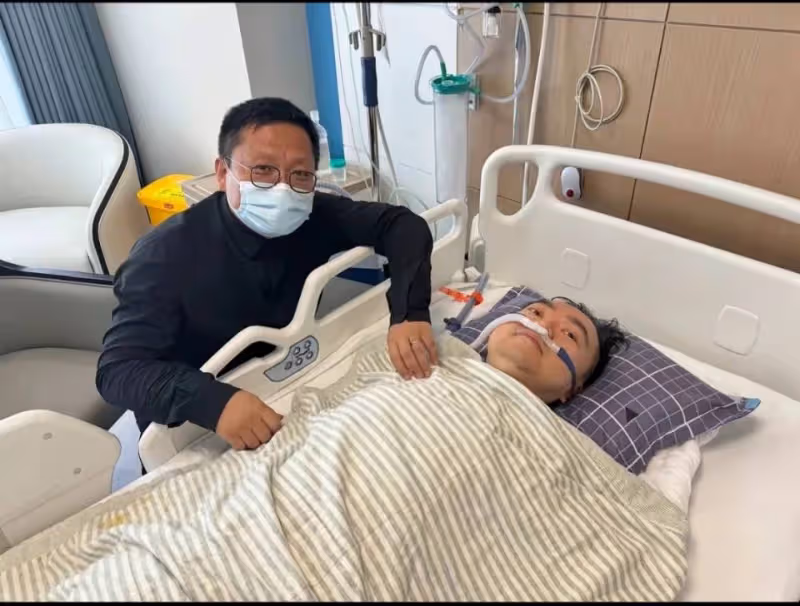 蔡磊被質疑裝病撈錢,黑粉列舉8點惹爭議!尹燁曬照替蔡磊鳴不平