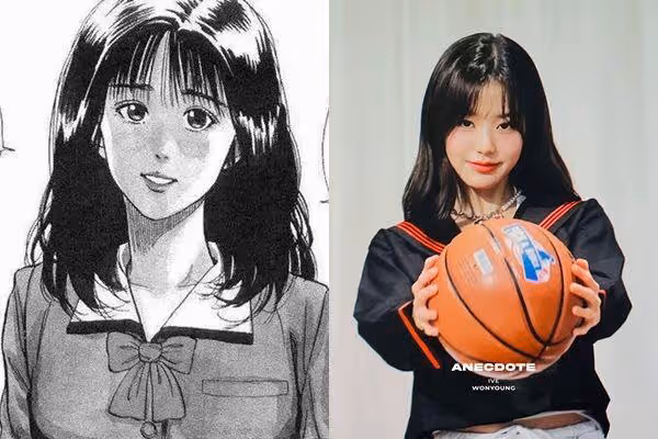 神還原《灌籃高手》!張員鍈變「真人版晴子」甜問:喜歡籃球? 網全暈