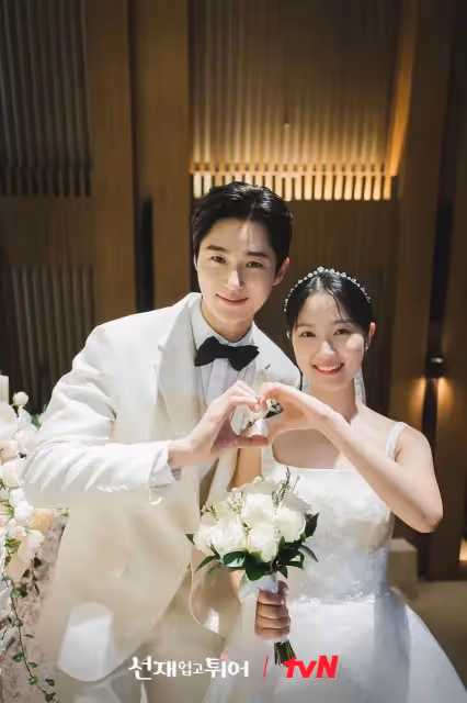 《背著善宰跑》結局甜翻粉絲　金惠奫婚紗非孫藝真同款照樣仙爆