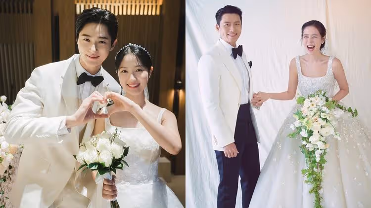 ㄍㄟˋ婚了啦！邊佑錫《背著善宰跑》婚紗神似玄孫CP　金惠奫笑曝「交往真相」
