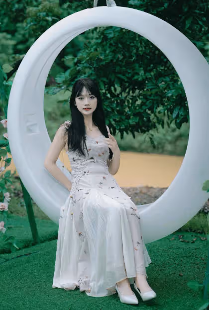 時尚達人傾情推薦夏季必備：印花弔帶連衣裙