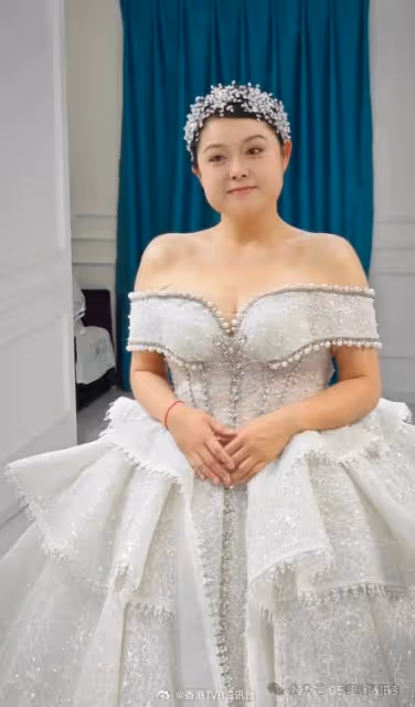 130磅婚紗照曝光!細細粒︰完成一項人生清單