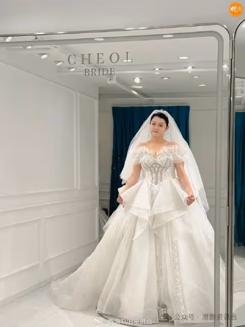 130磅婚紗照曝光!細細粒︰完成一項人生清單